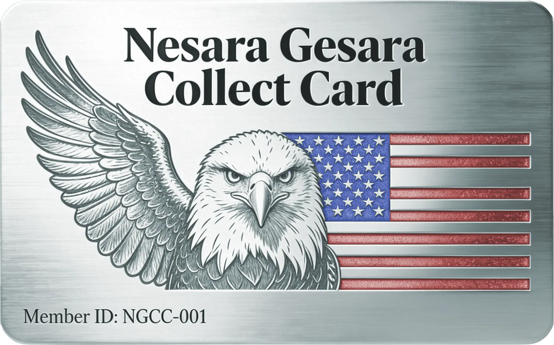 Platinum Nesara Gesara Collect Card
