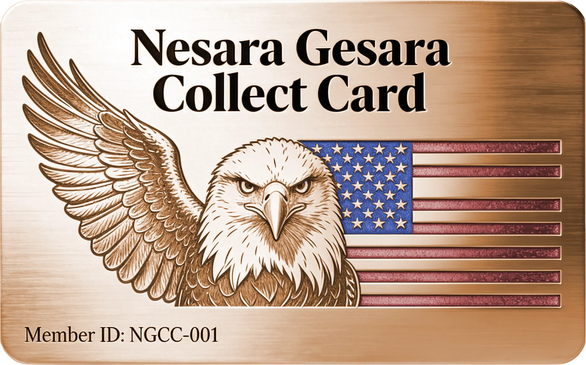 VIP Nesara Gesara Collect Card
